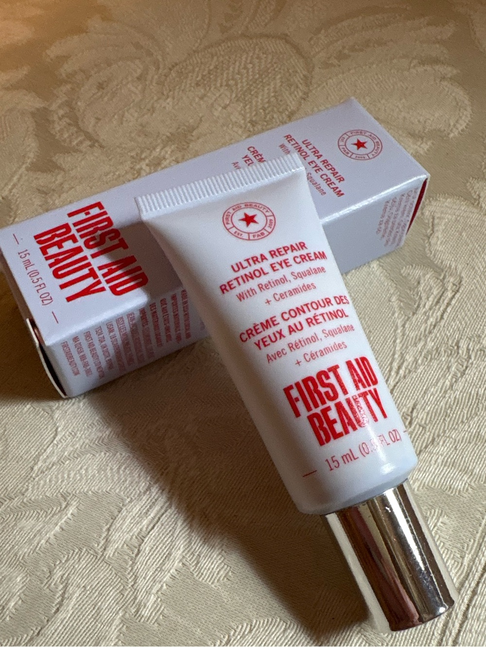 First Aid Beauty Retinol Eye Cream with Squalane & Ceramides BNIB